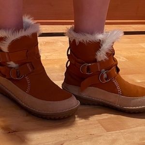 Sorel Booties with Fur, Size 38